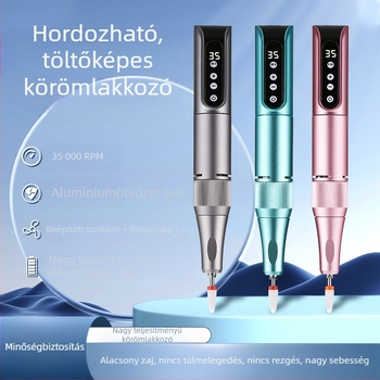 Új, ultrahosszú élettartamú körömlakk toll köröm eltávolító toll körömbolt személyes használatra, nem rázza fel, nem melegíti fel a köröm eltávolítását