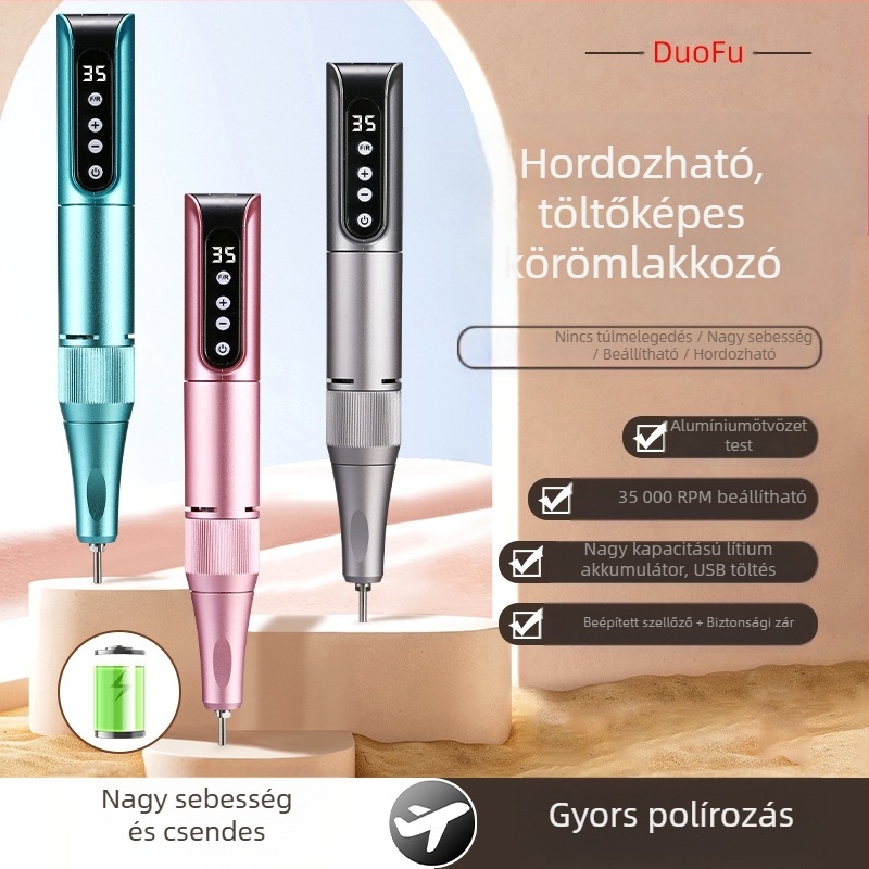 Új, ultrahosszú élettartamú körömlakk toll köröm eltávolító toll körömbolt személyes használatra, nem rázza fel, nem melegíti fel a köröm eltávolítását