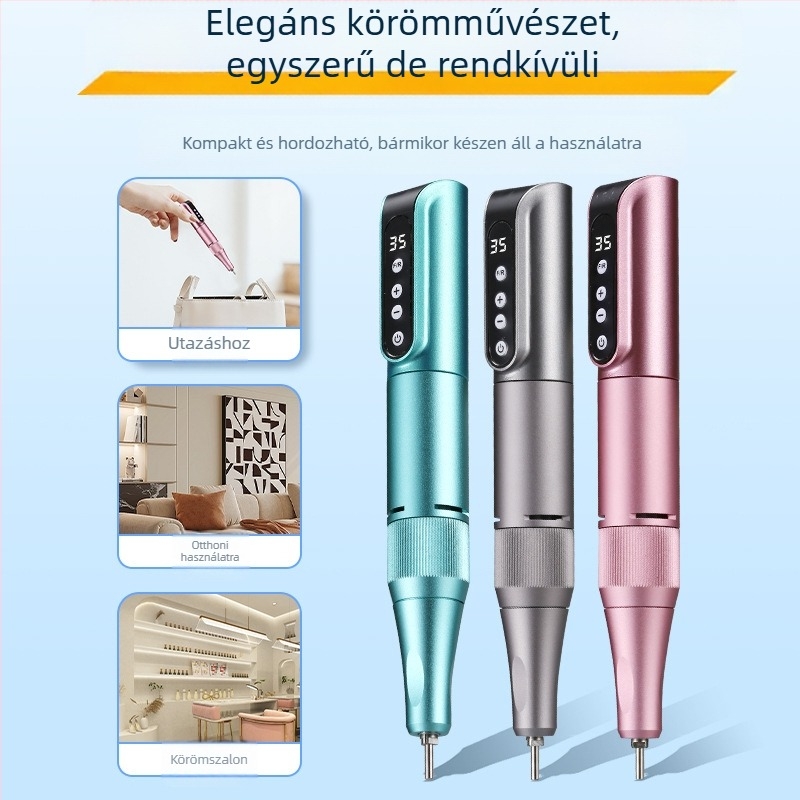 Új, ultrahosszú élettartamú körömlakk toll köröm eltávolító toll körömbolt személyes használatra, nem rázza fel, nem melegíti fel a köröm eltávolítását