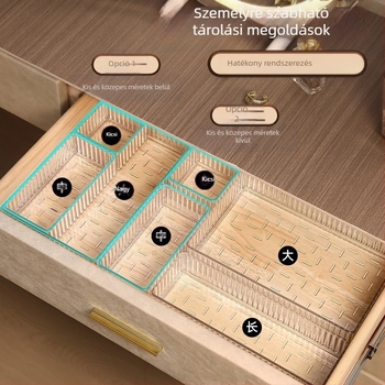 Kozmetikai kis doboz, rekeszes fésülködőasztal, bőrápoló, szemhéjfesték-tányér, irattartó doboz, beépített rúzsfiók, tárolódoboz