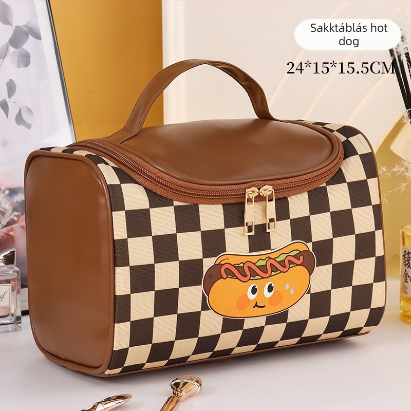 Maillard tárolótáska, női, nagy kapacitású, hordozható, stílusos, nagy szépségértékű, új utazó kozmetikai mosótáska