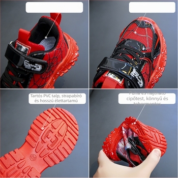 Gyerekcipők, cipők, lányok, divatos cipők, fiúk, alkalmi futócipők, baba, tavaszi és őszi új, lélegző hálós cipők