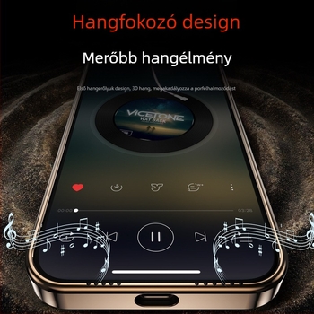 Alkalmas Iphone16Promax nagyméretű ablakos mágneses telefontokhoz, matt, bőrhatású, azonnal Apple 17 védőtokká alakul