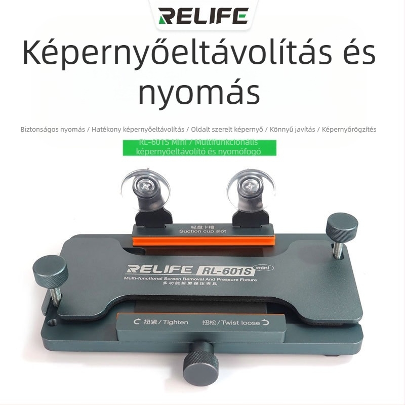 ss-601g mobiltelefon képernyő fűtésmentes képernyő eltávolító gyors képernyő eltávolítás erős tapadókorong védő hátlap eltávolító bilincs