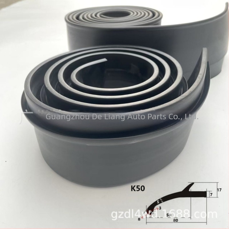 DUKE4WD autó univerzális kerék szemöldök szélesített egyszerű telepítés kerék szemöldök műanyag kerékagy dekoráció árnyékolás pickup autó