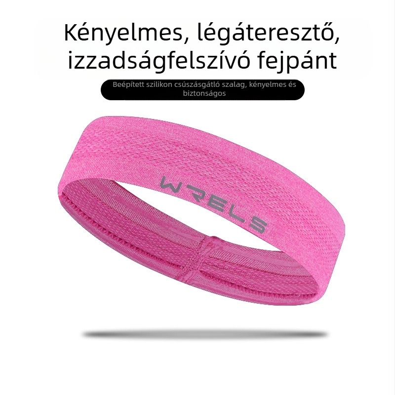 Wrels Sports fejpánt, Fejpánt, Izzadságvédő pánt, Fitness kosárlabda felszerelés, Futó izzadságelnyelő izzadásgátló, Fejvédő és Izzadságelvezető fejkendő