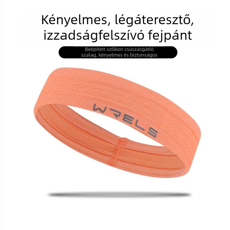 Wrels Sports fejpánt, Fejpánt, Izzadságvédő pánt, Fitness kosárlabda felszerelés, Futó izzadságelnyelő izzadásgátló, Fejvédő és Izzadságelvezető fejkendő