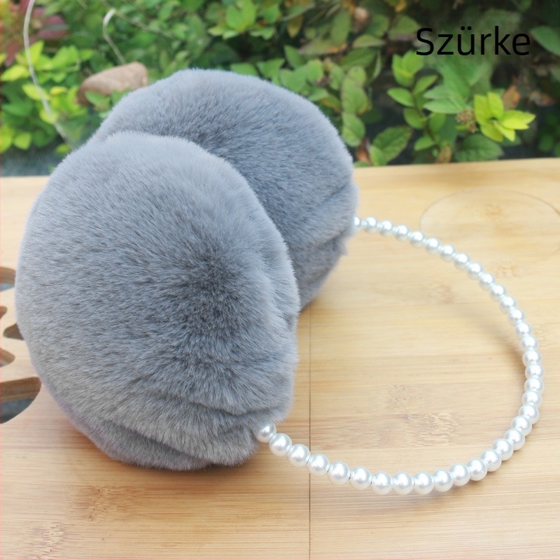 Plüss fülvédők, meleg, szélálló és hidegálló téli lányoknak, fülmelegítő téli fülvédők, női téli lovagló fülvédők, divatos divatos