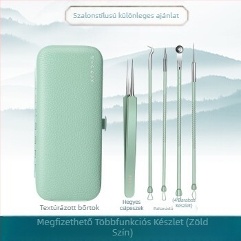 Akne tűs mitesszernyomó pattanás eltávolító eszköz pattanáspiszkáló tűs pattanás eltávolító mitesszernyomó pattanás szépségápolás