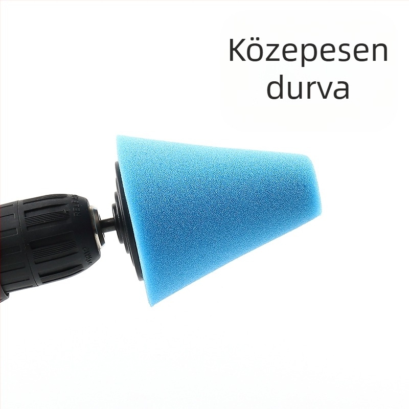 Ll autó kerék polírozó szivacsgolyó acélgyűrű visszapillantó tükör ajtótál első és hátsó lökhárító részlet polírozó korong kúp