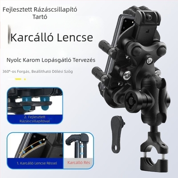 H5X motorkerékpár mobiltelefon-tartó lengéscsillapítás lopásgátló No. 9 elektromos járműszállítás