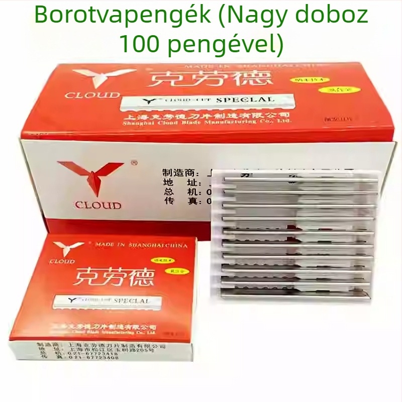 Fodrászat speciális vágópenge hajvágó penge recés penge ritkító eszköz éles penge tartós