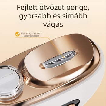 Gyermekeknek és felnőtteknek becsípődésgátló körömvágó elektromos körömvágó körömvágó automata körömvágó többfunkciós körömvágó