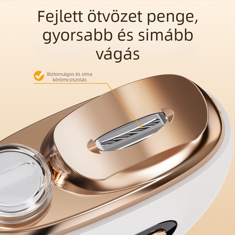 Gyermekeknek és felnőtteknek becsípődésgátló körömvágó elektromos körömvágó körömvágó automata körömvágó többfunkciós körömvágó
