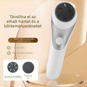Új, határokon átnyúló, USB-s elektromos lábcsiszoló az elhalt hámsejtek eltávolítására és a bőrkeményedések csiszolására, nagy teljesítményű, teljesen automatikus lábcsiszoló a bőr eltávolítására a lábak károsítása nélkül