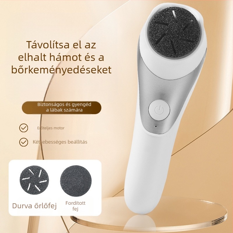 Új, határokon átnyúló, USB-s elektromos lábcsiszoló az elhalt hámsejtek eltávolítására és a bőrkeményedések csiszolására, nagy teljesítményű, teljesen automatikus lábcsiszoló a bőr eltávolítására a lábak károsítása nélkül