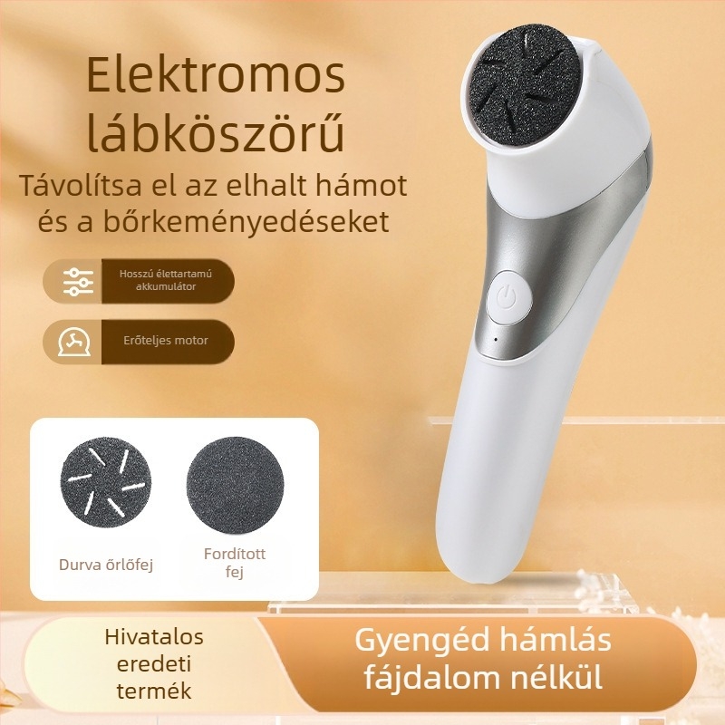 Új, határokon átnyúló, USB-s elektromos lábcsiszoló az elhalt hámsejtek eltávolítására és a bőrkeményedések csiszolására, nagy teljesítményű, teljesen automatikus lábcsiszoló a bőr eltávolítására a lábak károsítása nélkül
