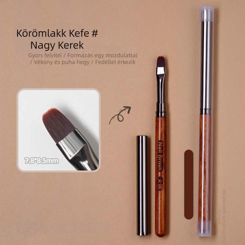 Manikűr toll, nagy, nagy, négyzet alakú, fototerápiás toll, nagy, lapos fejű, fedéllel, szantálfa rúd, nagy, széles, kerek toll, manikűr eszközök