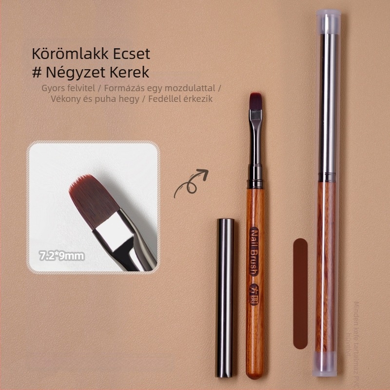 Manikűr toll, nagy, nagy, négyzet alakú, fototerápiás toll, nagy, lapos fejű, fedéllel, szantálfa rúd, nagy, széles, kerek toll, manikűr eszközök