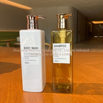 800 ml-es, 1 literes új, nagy kapacitású, nyomásra működtethető üres palack, háztartási mosószer, sampon, balzsam