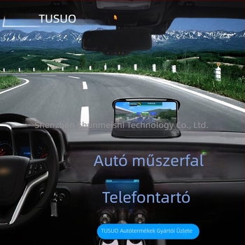 Autós mobiltelefon-tartó, napellenző és napvédelem, univerzális mobiltelefon-modell, műszerfal, szilikon, gyári közvetlen értékesítés, határokon átnyúló első választás