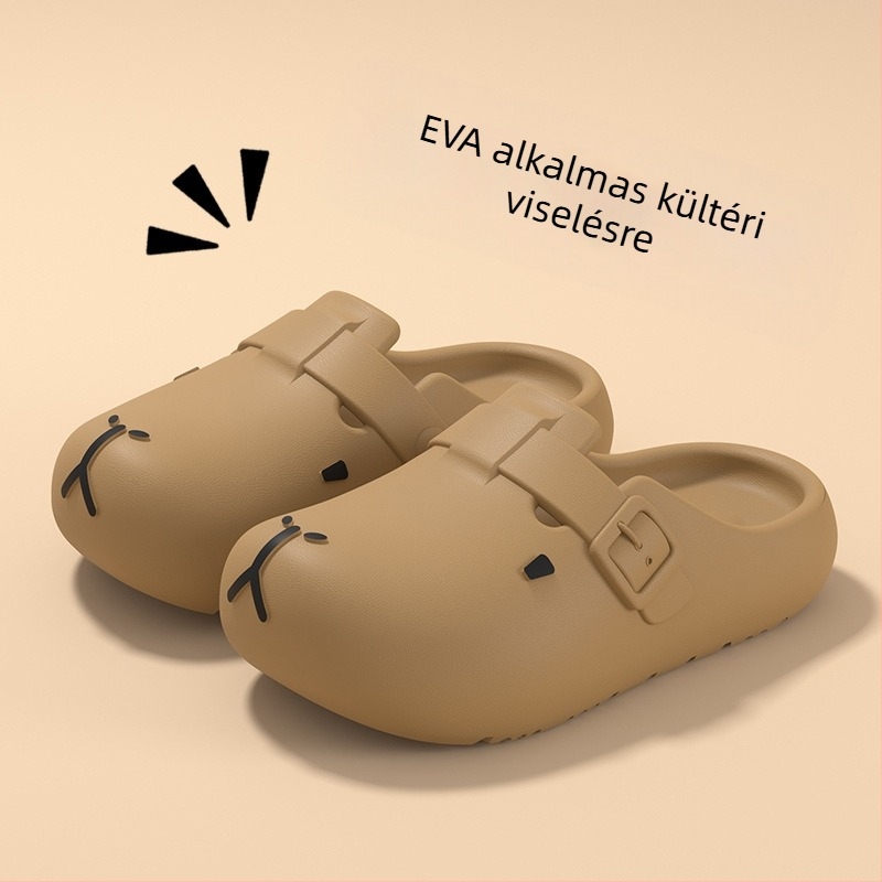 Kapi Bala gyerek papucs fiúknak 2025 nyár új csúszásgátló strandszandál lányoknak nagy méretű lyukas cipő