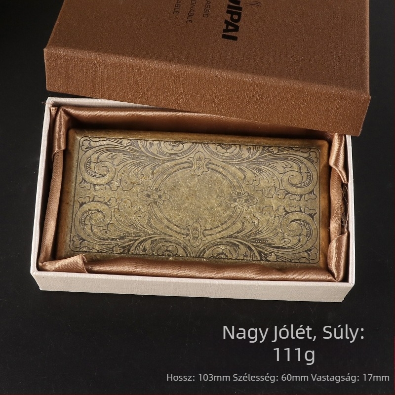 Represent Wish Classic Retro 20 db-os vékony cigarettatartó, többmintás, hordozható, kétoldalas, trapéz cigarettatartó díszek