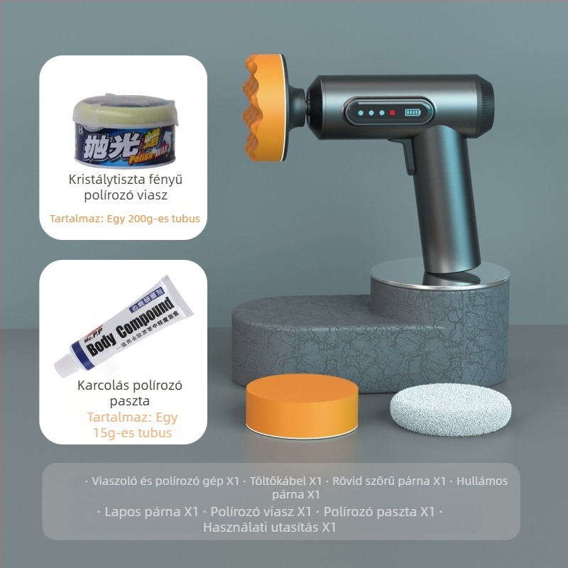 vezeték nélküli autó polírozó gép waxolás műtárgy digitális kijelző elektromos szerszám polírozás és tömítő máz kis padlócsiszolás háztartási autó