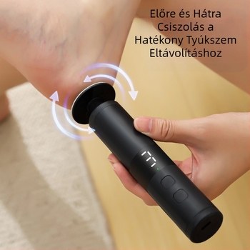 Új elektromos lábcsiszoló, újratölthető automata lábcsiszoló, lábcsiszoló, elhalt hámsejtek eltávolítója, kettő az egyben körömcsiszoló