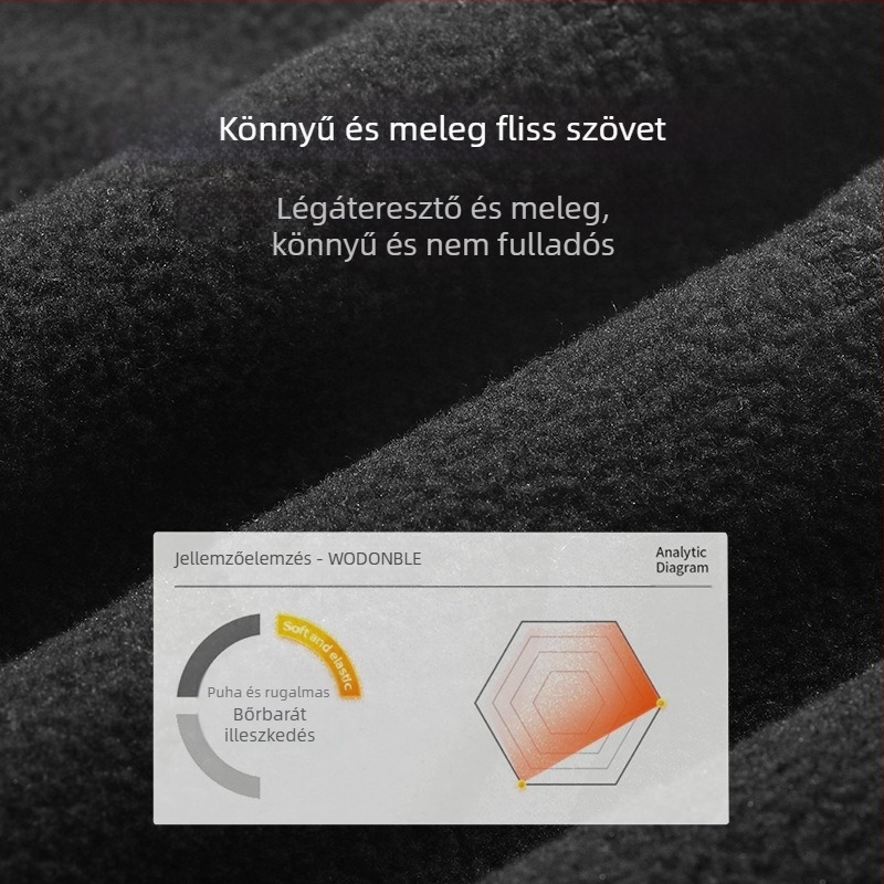 Kültéri meleg nyaksál polár símaszk polár kerékpáros szélálló sapka húzózsinóros vastagított nyaksál ősszel és télen