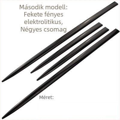 Autóajtóra galvanizált krómozott díszcsík matricák, módosított karosszéria oldalsó szoknya, karcálló csík, szénszálas matricák