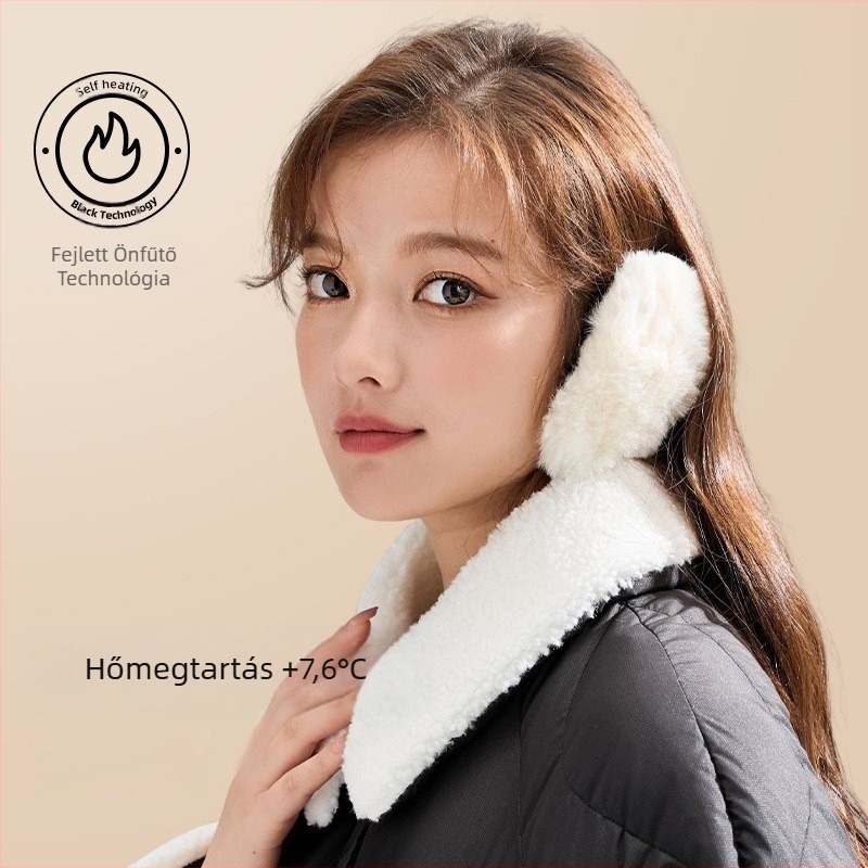 Őszi és téli német bársony fülpárnák férfiaknak és nőknek, kültéri, meleg, szélálló, hidegálló, hasított fülpárnák, valamint bársonyból készült, kis illatú szélfülpárnák