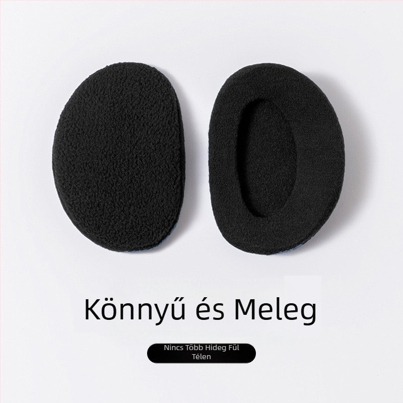 Őszi és téli német bársony fülpárnák férfiaknak és nőknek, kültéri, meleg, szélálló, hidegálló, hasított fülpárnák, valamint bársonyból készült, kis illatú szélfülpárnák