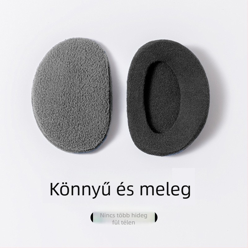 Őszi és téli német bársony fülpárnák férfiaknak és nőknek, kültéri, meleg, szélálló, hidegálló, hasított fülpárnák, valamint bársonyból készült, kis illatú szélfülpárnák