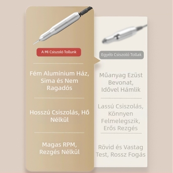 Körömcsiszoló nem égeti el a töltő köröm eltávolító professzionális köröm eltávolító csiszolófej kézi hordozható elektromos körömcsiszoló