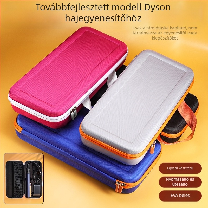 Dyson Flat Iron tárolótáska Airstrait HT01 hajvasalóhoz, hordozható tárolódobozzal alkalmas
