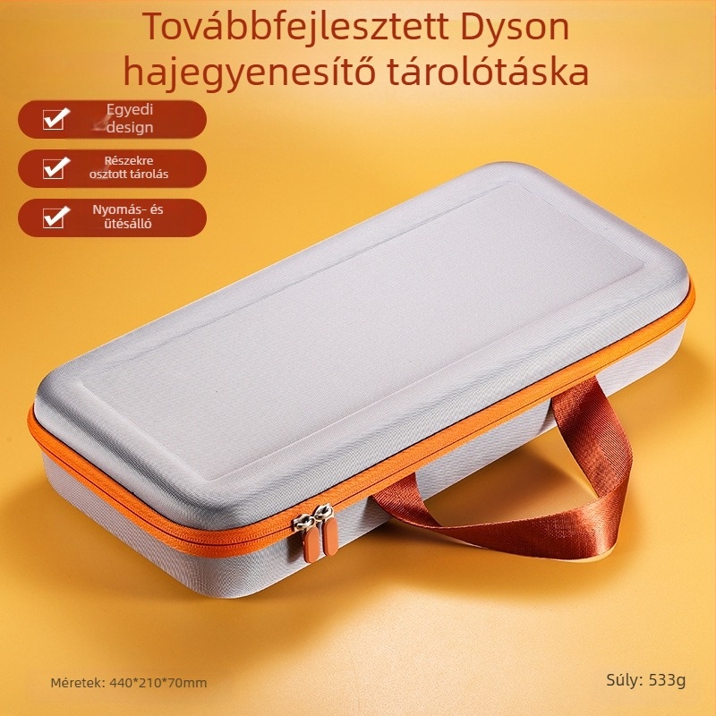 Dyson Flat Iron tárolótáska Airstrait HT01 hajvasalóhoz, hordozható tárolódobozzal alkalmas