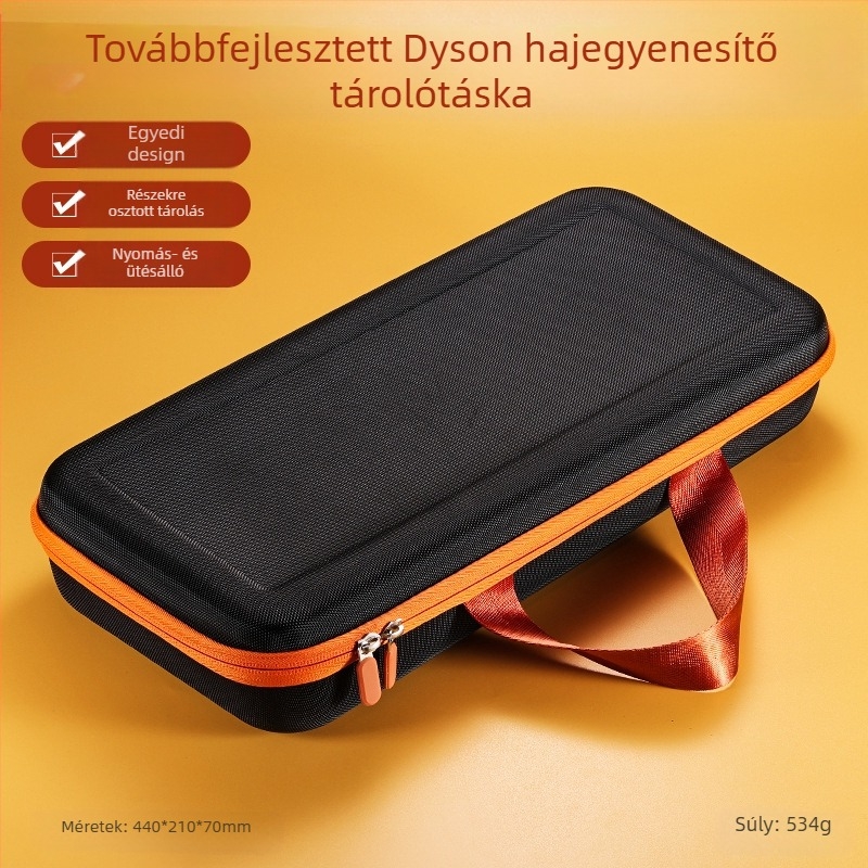 Dyson Flat Iron tárolótáska Airstrait HT01 hajvasalóhoz, hordozható tárolódobozzal alkalmas