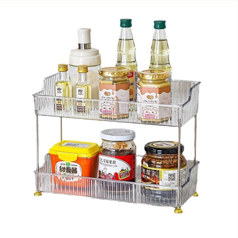 Könnyű luxus sminkasztal, többrétegű hullámkarton tárolóállvány, stílusos fésülködőasztal, rúzs, bőrápoló termék, kétrétegű osztályozási tárolóállvány