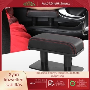 Gyárilag közvetlen beszerzésű autós kartámasz, bal oldali könyöktámasz, univerzális bőr üléspárna, középső kartámasz, dobozos kartámasz, határokon átnyúló