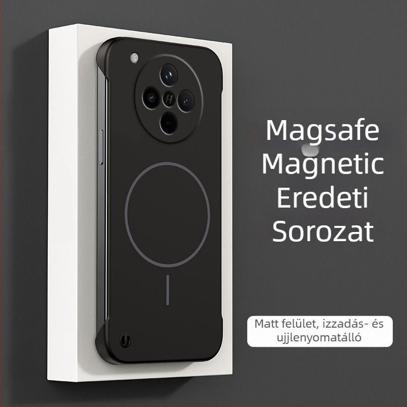 Puha tapintású, szegély nélküli, Honor Magic7Pro mobiltelefon-tokhoz alkalmas, új, mágneses Magic6 ultravékony, matt Gtpro készülékhez