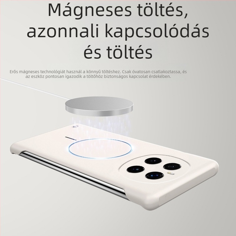 Puha tapintású, szegély nélküli, Honor Magic7Pro mobiltelefon-tokhoz alkalmas, új, mágneses Magic6 ultravékony, matt Gtpro készülékhez