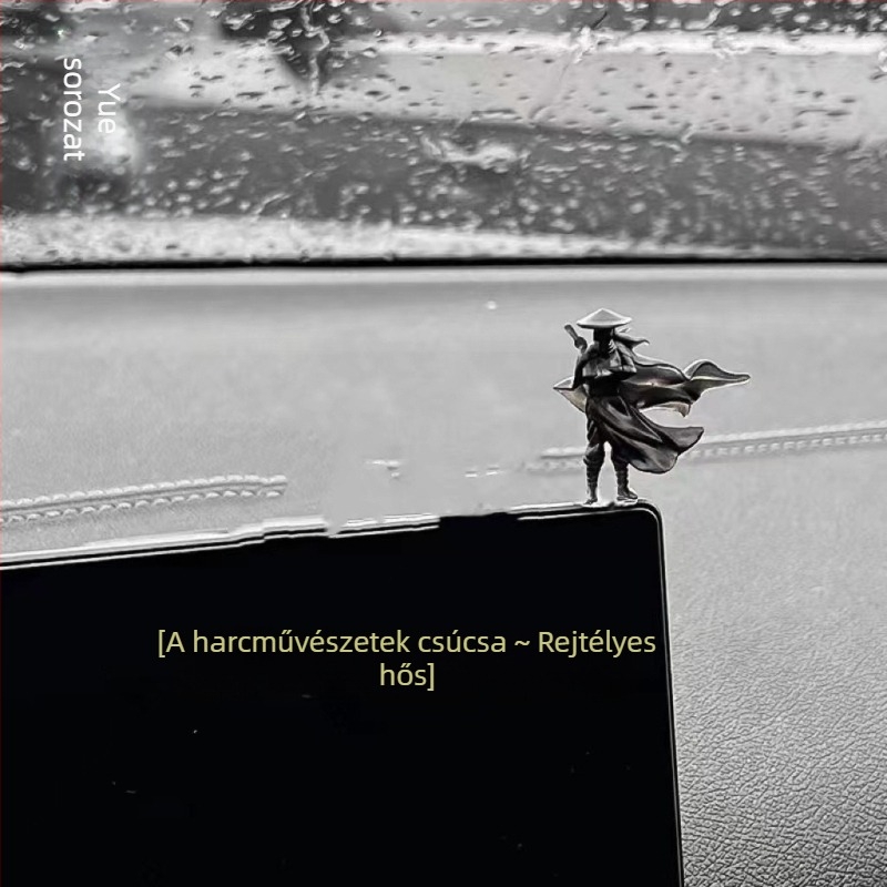 2025 Jianghu Love Chivalrous autó ablak oldalsó konzol dekoráció Jianghu ősi stílusú autó gyógyító belső dekoráció