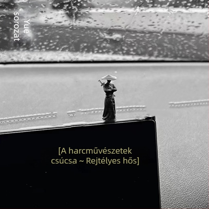 2025 Jianghu Love Chivalrous autó ablak oldalsó konzol dekoráció Jianghu ősi stílusú autó gyógyító belső dekoráció