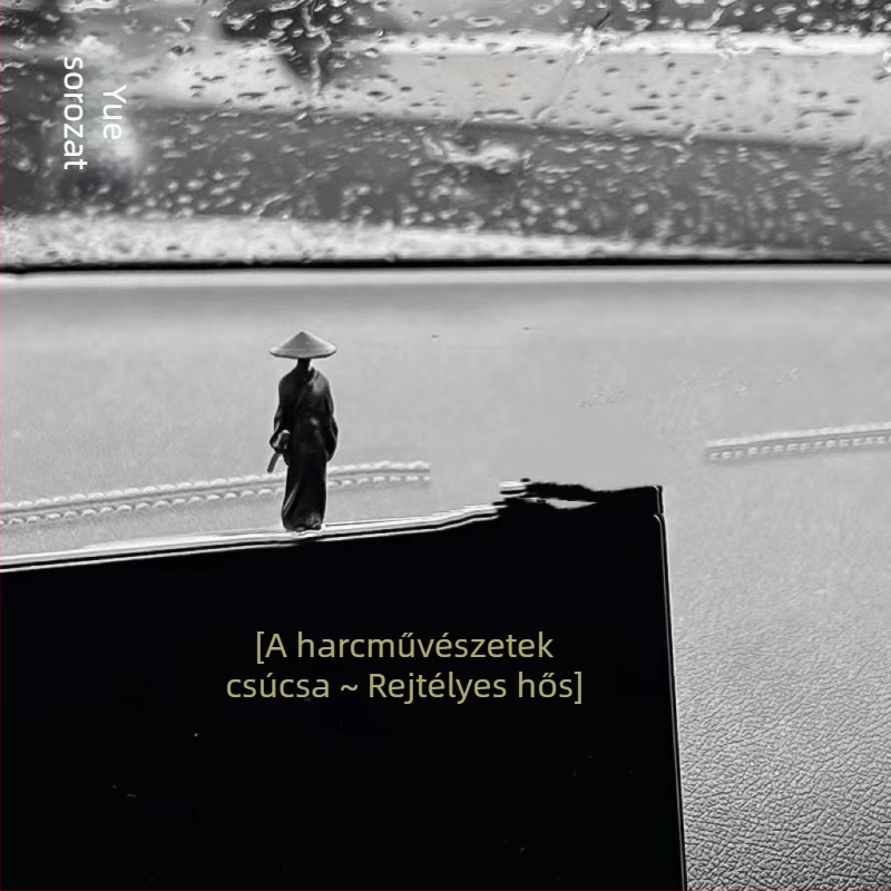 2025 Jianghu Love Chivalrous autó ablak oldalsó konzol dekoráció Jianghu ősi stílusú autó gyógyító belső dekoráció