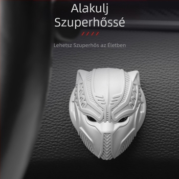 Párduc autó egygombos indító védőburkolat dekorációs matricák belső dekorációs matricák univerzális gyújtásgyűrű autó belső kiegészítők