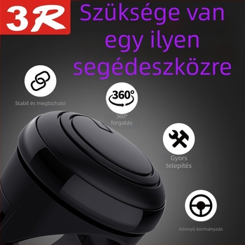 Autó kormánykerék teljesítménygolyó univerzális kormányrásegítő multifunkcionális univerzális csapágyasszisztens munkaerő-megtakarító golyó