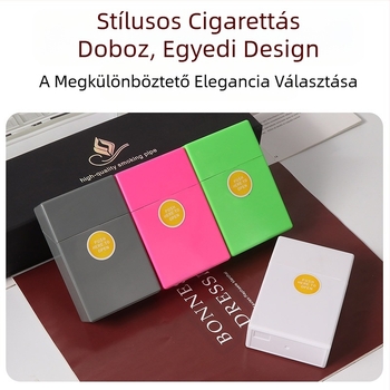 Forró, egyszínű ABS műanyag durva, speciális, flip cigarettatartó, vastagított, kompressziós, vízálló, izzadságálló cigarettatartó, közvetlen értékesítés