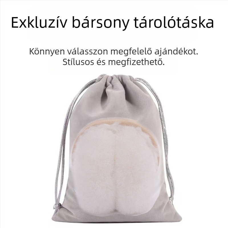 Őszi és téli plüss fülpárnák nőknek, plüss fülpárnák, velúr fülmelegítők, szélálló fülvédők, fülvédő sapkák, hidegálló és meleg fülpárnák