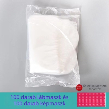 Kézi fóliakészlet eldobható műanyag kézfóliakészlet szépségszalon kézápolás szépségszalon lábfóliakészlet közvetlen gyári szállítás